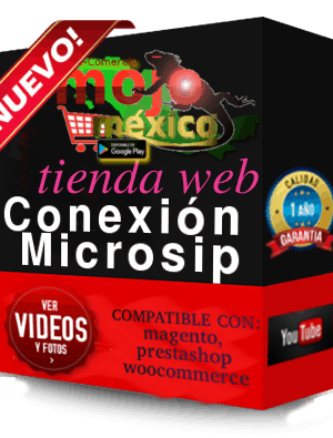 Conector Microsip para tiendas Web Profesionales